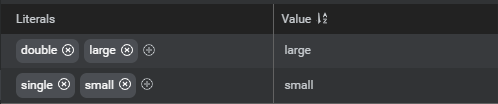 Panel nlu entities literals2