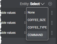 Panel settings global commands entity