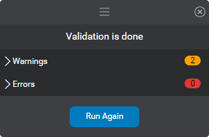 Panel validation done