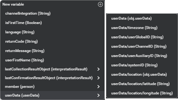 Prop assign complex variable