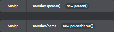 Prop assign complex variable initialize 3