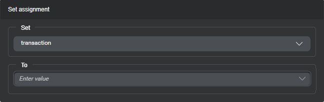 Prop assign complex variable obj blank field for rhs operand