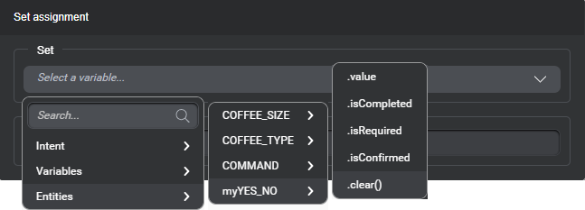 Prop assign entity clear yesno