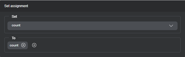 Prop assign var integer expression lhs