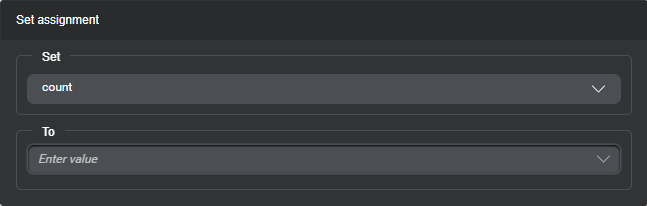 Prop assign var integer lhs