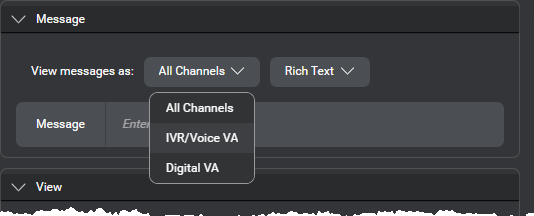 Prop data access latency message channel