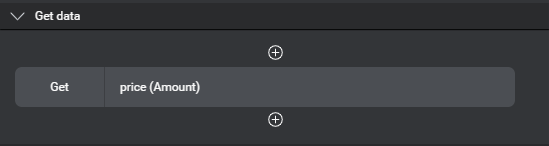 Prop data access node get data parameter