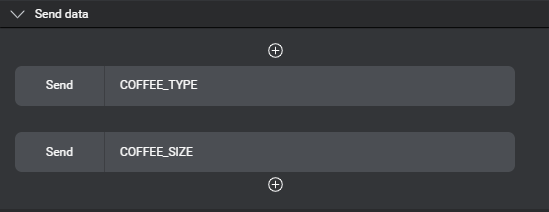 Prop data access node send data