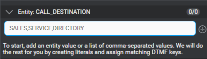 Prop question answer node dtmf new entity values