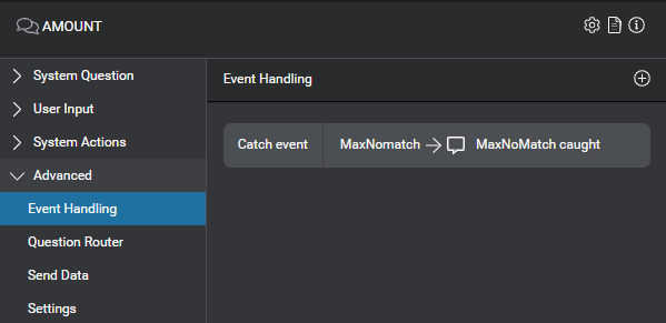 Prop question answer node event handling tab