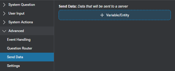 Prop question answer node send data initial