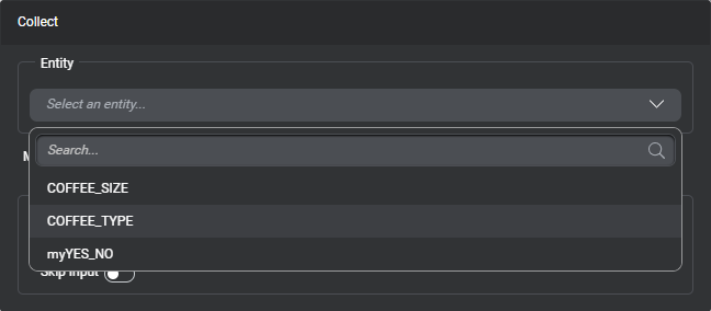 Prop question router collect poptart choose entity