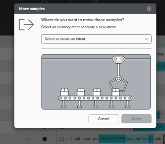 move samples