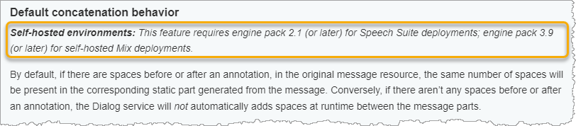 Engine pack documentation